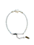 Natural Freshwater Pearl Crystal Star Bracelet | Adjustable | Handmade Gift