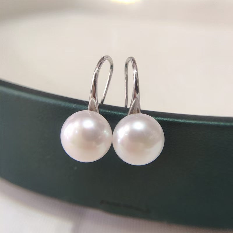 Freshwater Pearl Drop Earrings | S925 Sterling Silver