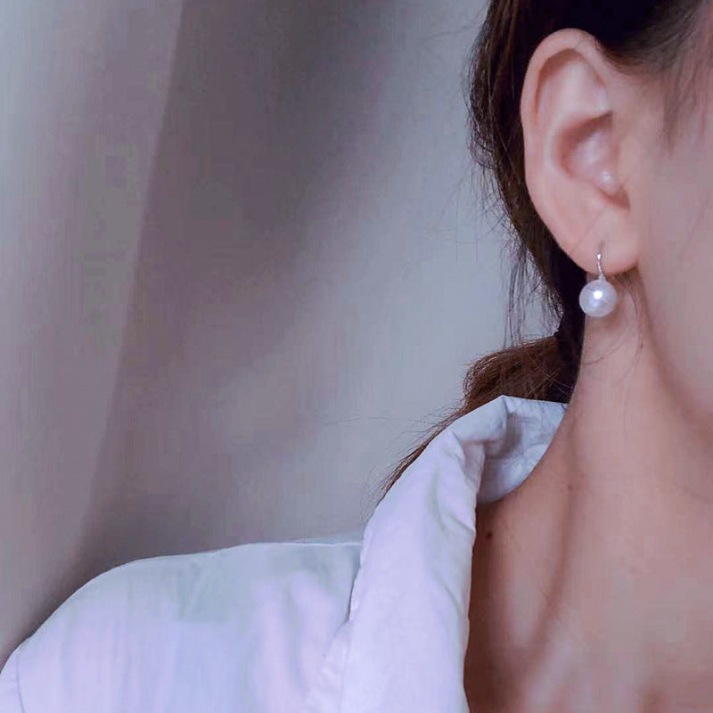 Freshwater Pearl Drop Earrings | S925 Sterling Silver