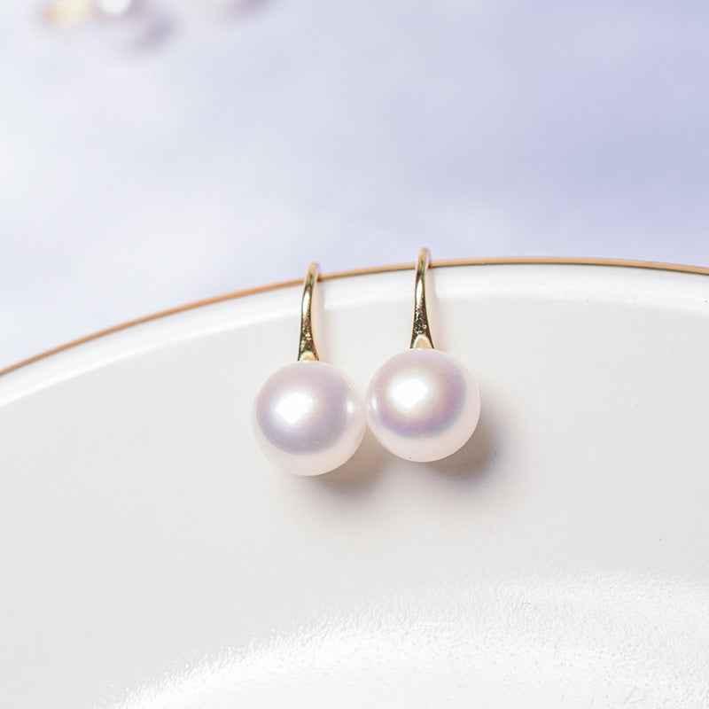 Freshwater Pearl Drop Earrings | S925 Sterling Silver