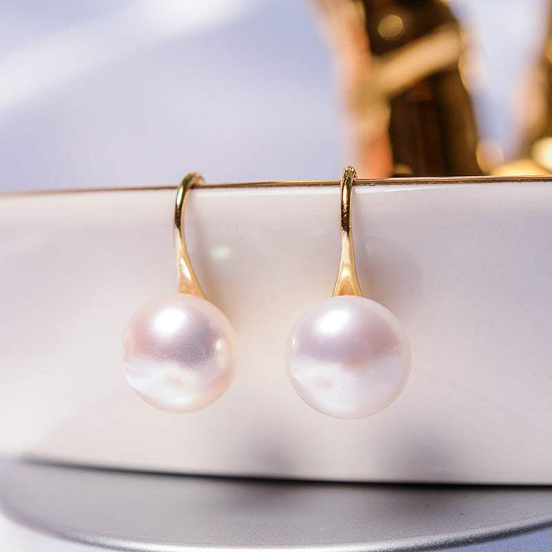 Freshwater Pearl Drop Earrings | S925 Sterling Silver