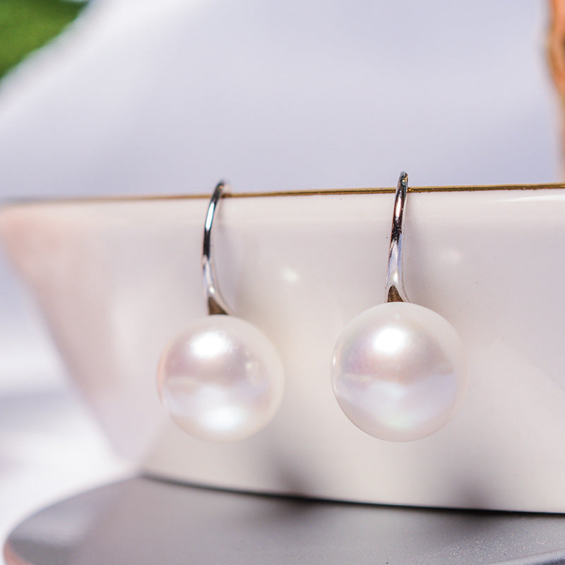Freshwater Pearl Drop Earrings | S925 Sterling Silver