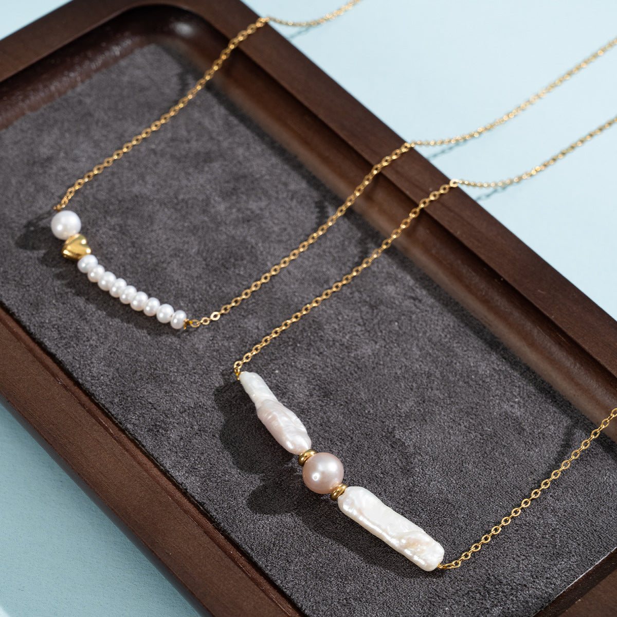 Baroque Freshwater Pearl Pendant Necklace