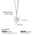Irregular Freshwater Pearl Silver-Tone Necklace