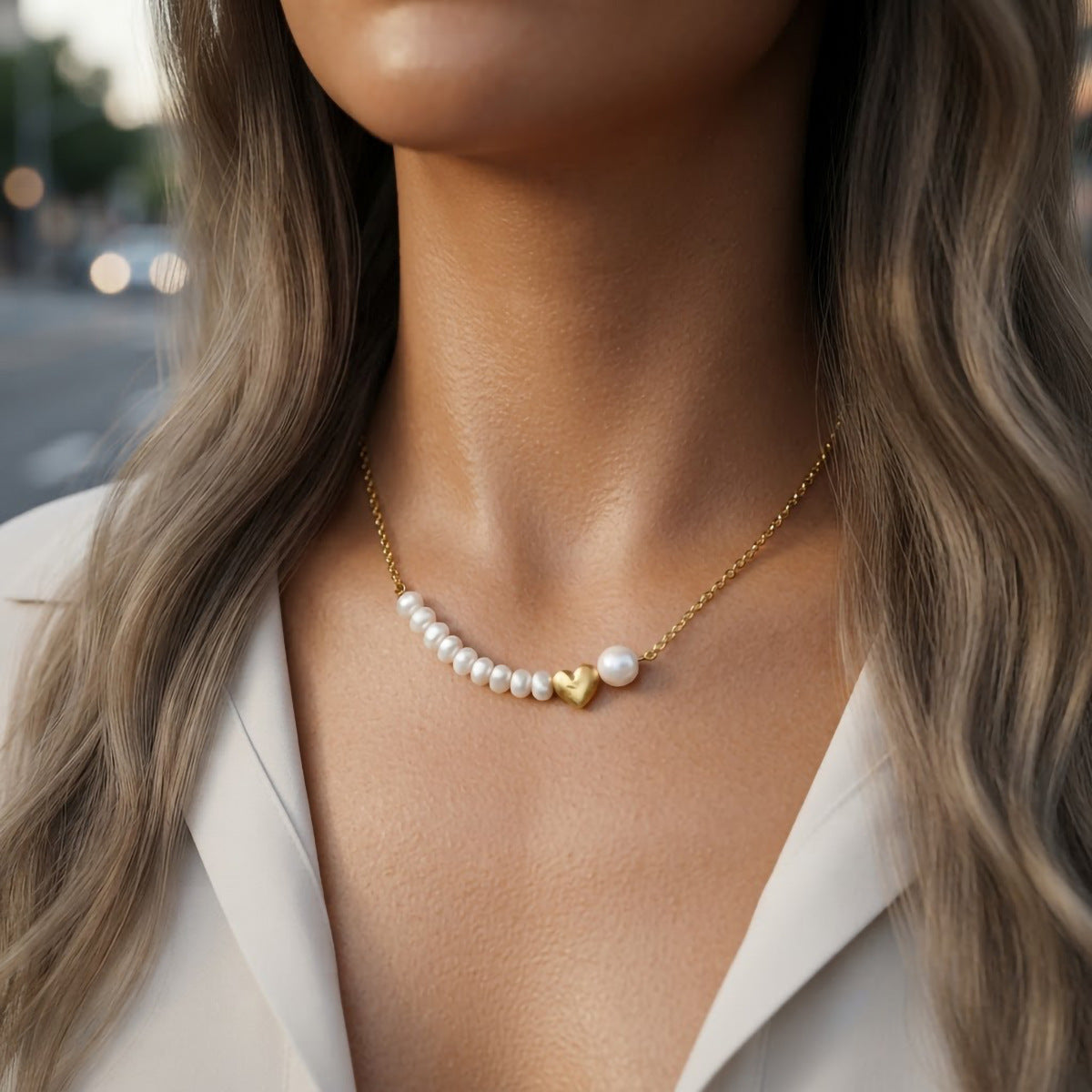 Baroque Freshwater Pearl Pendant Necklace