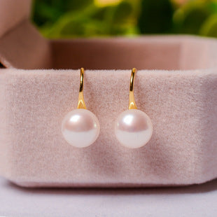Freshwater Pearl Drop Earrings | S925 Sterling Silver