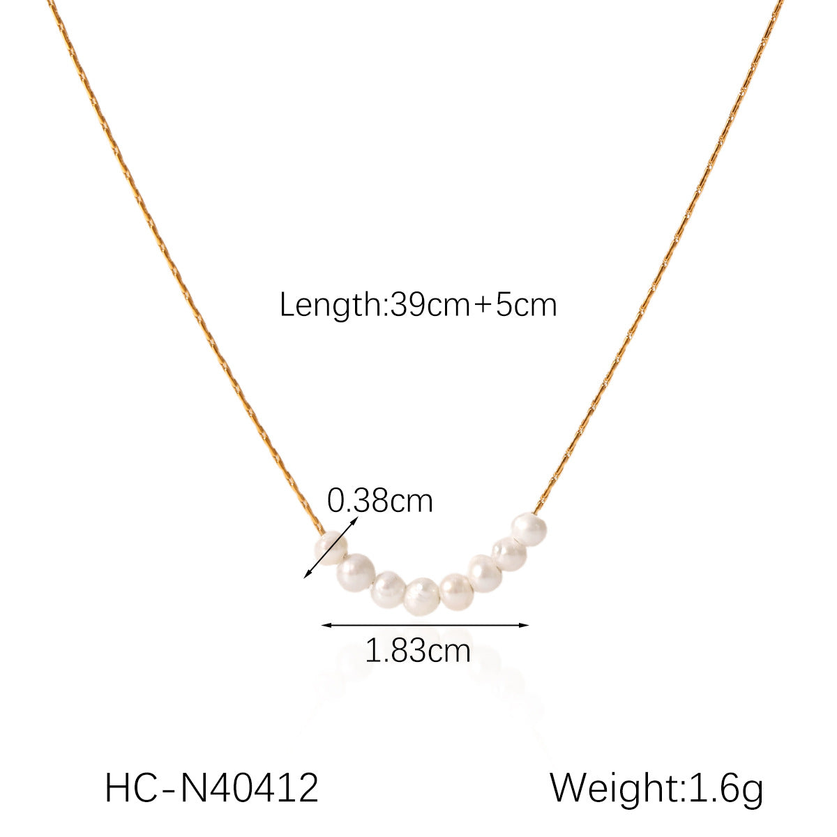 Freshwater Pearl & Gold-Tone Stainless Steel Bracelet - Purlstique