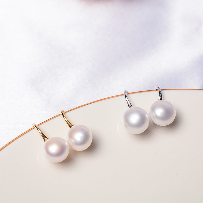 Freshwater Pearl Drop Earrings | S925 Sterling Silver