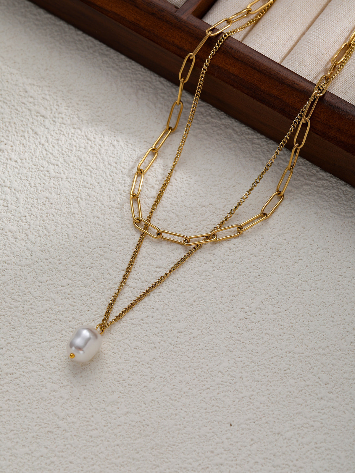 Freshwater Pearl Pendant Necklace - Purlstique