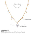 Freshwater Pearl Drop Necklace