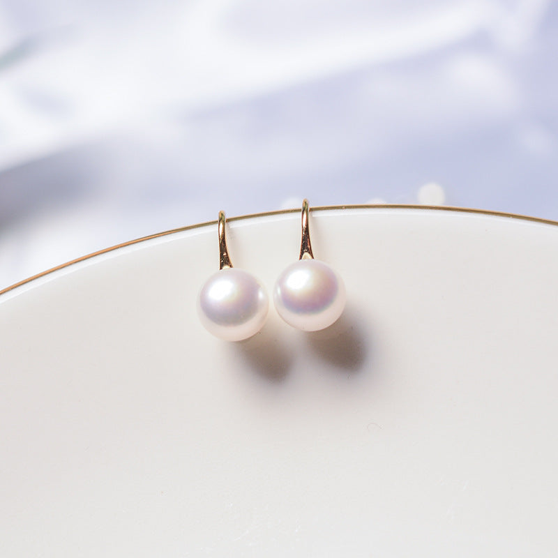 Freshwater Pearl Drop Earrings | S925 Sterling Silver