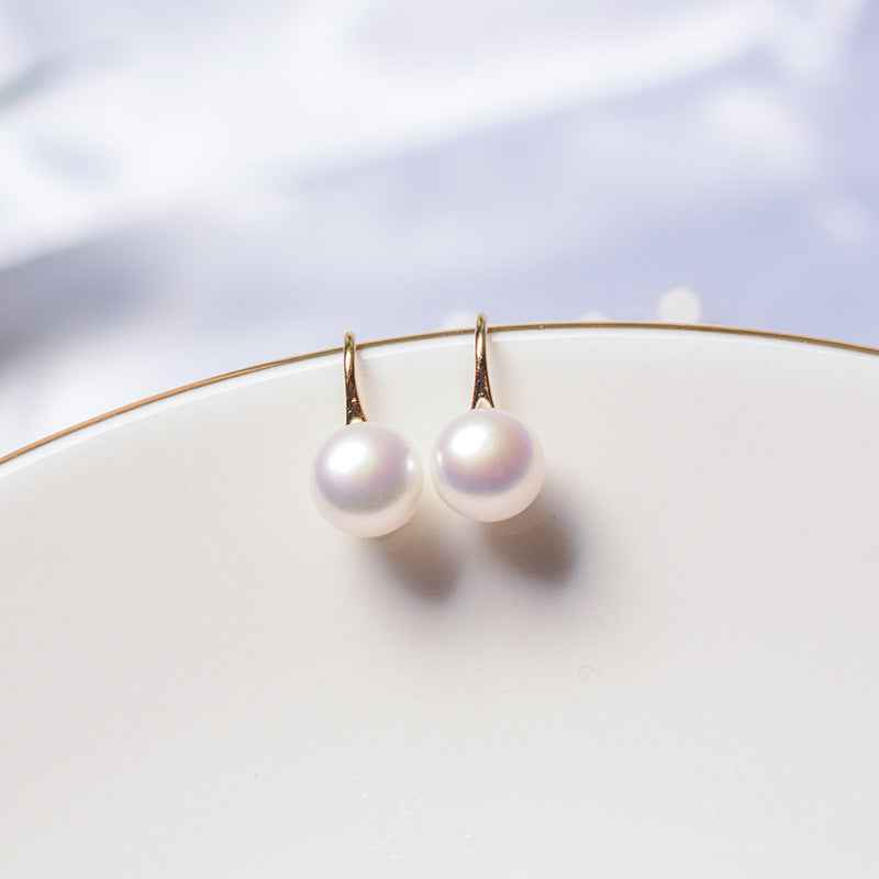 Freshwater Pearl Drop Earrings | S925 Sterling Silver