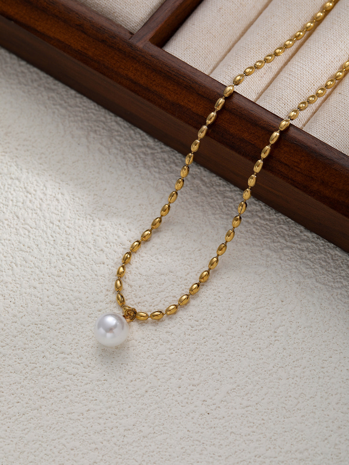 Freshwater Pearl Pendant Necklace - Purlstique