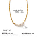 Freshwater Pearl Gold-Tone Chain Necklace
